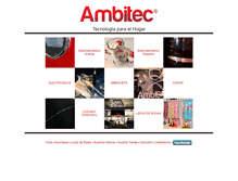 Tablet Screenshot of ambitec.net