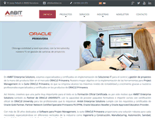 Tablet Screenshot of ambitec.es