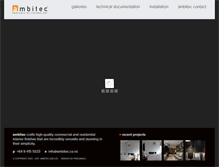 Tablet Screenshot of ambitec.co.nz